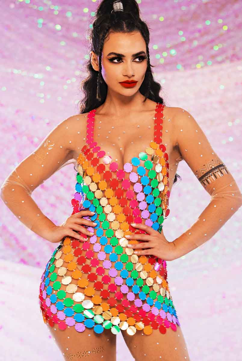 chainmail party dress