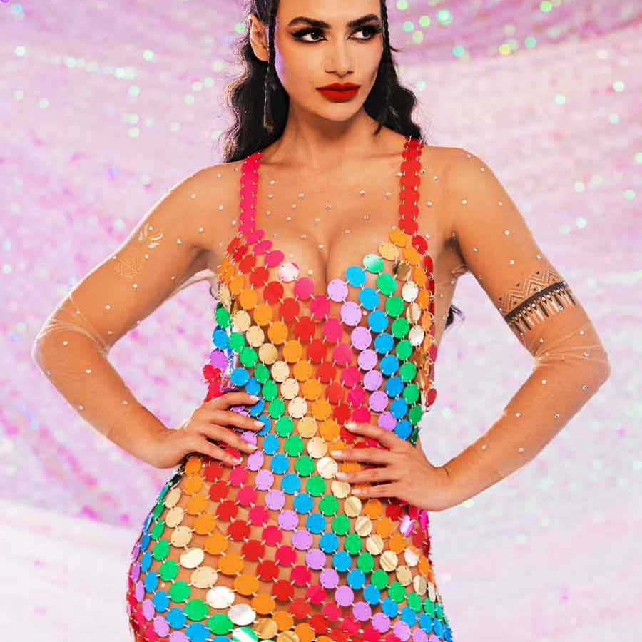 chainmail party dress