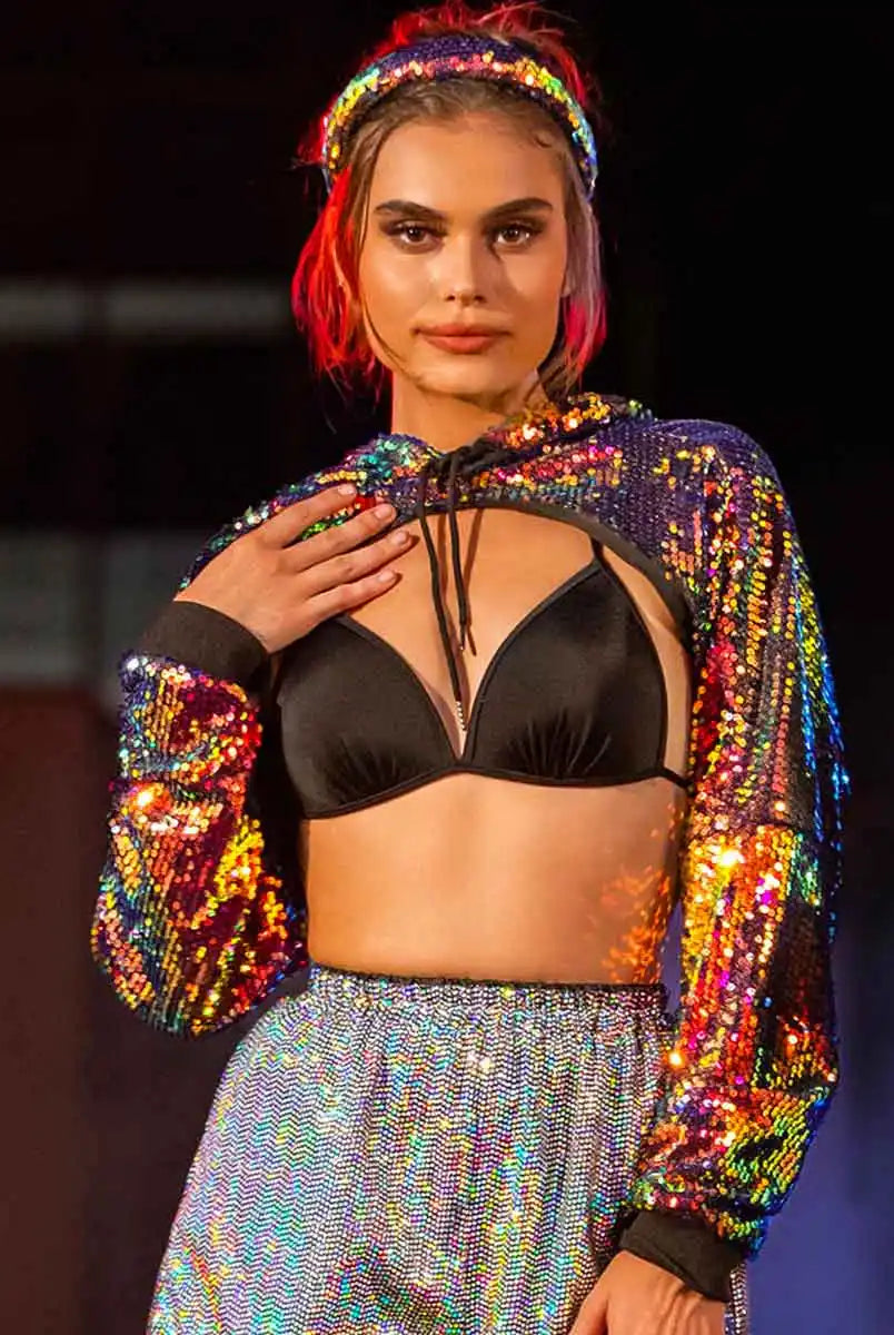 Red Sequin Shirt