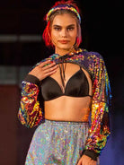 Red Sequin Shirt