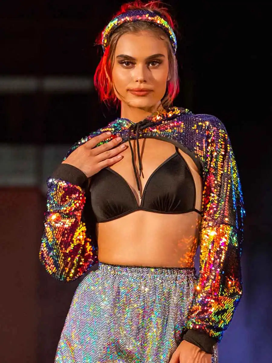 Red Sequin Shirt
