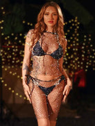 Rhinestone Suit Womens