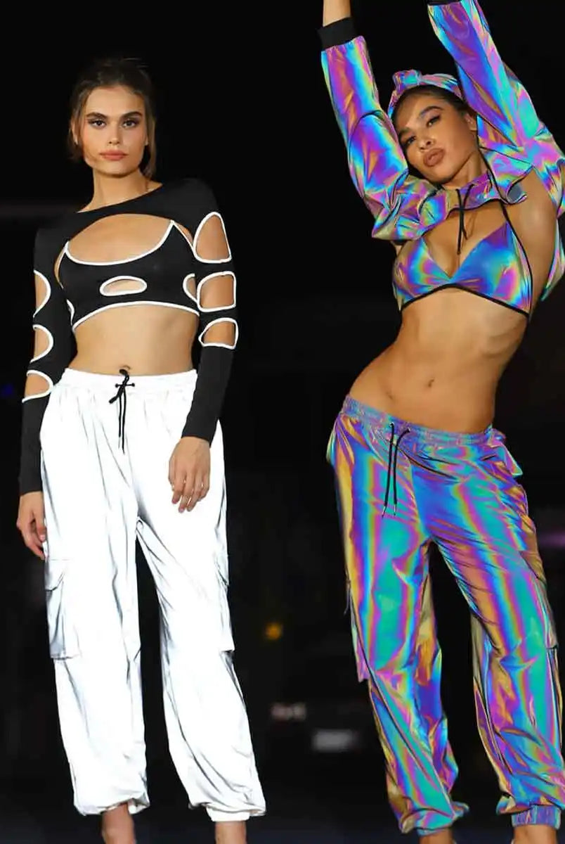 Reflective Shorts Set