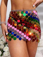 Disc Mini Skirt