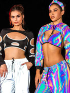 Casual Reflective Short Set