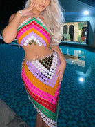 Rainbow Sequin Two-Piece