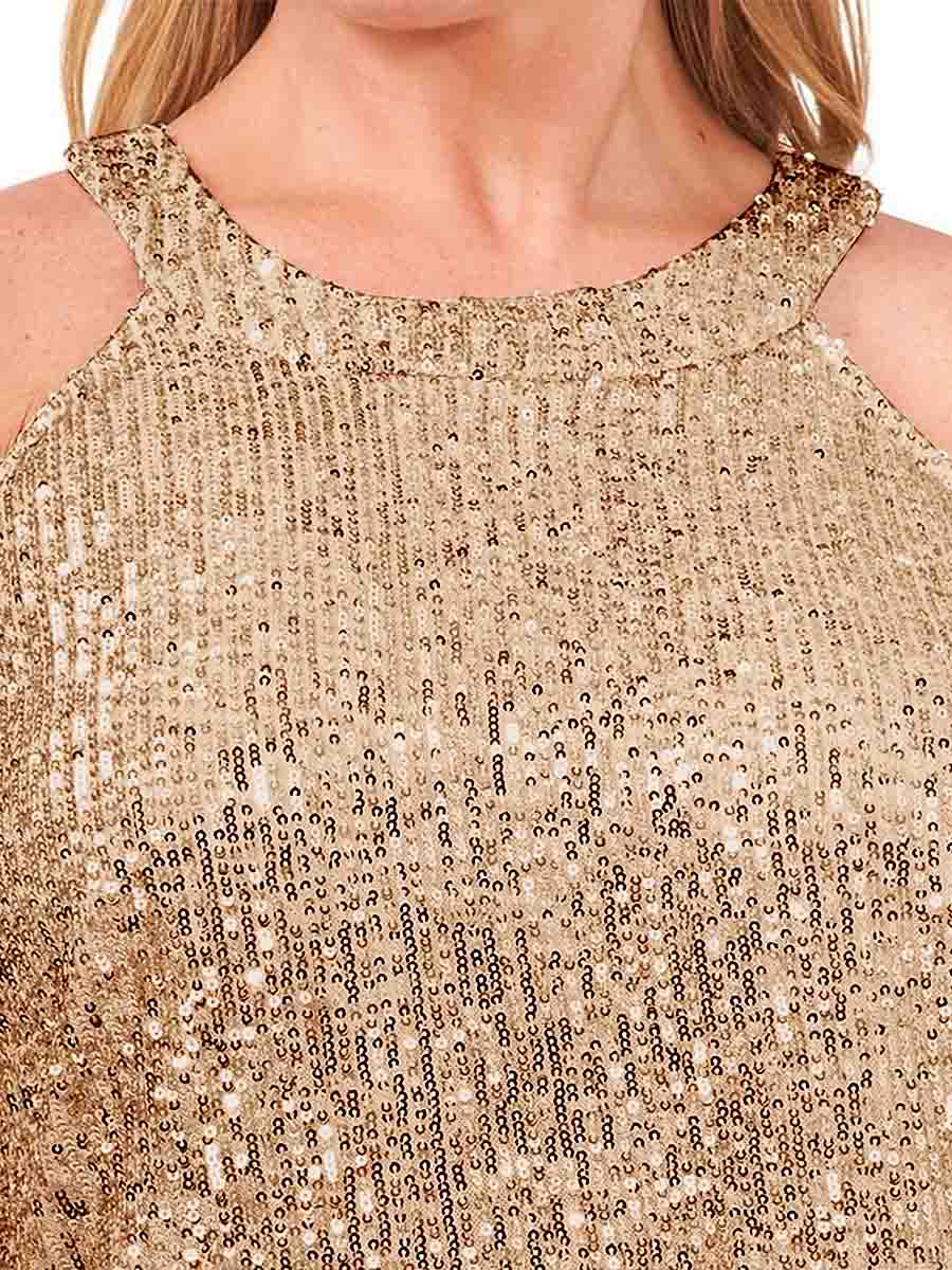 gold sparkly shirt