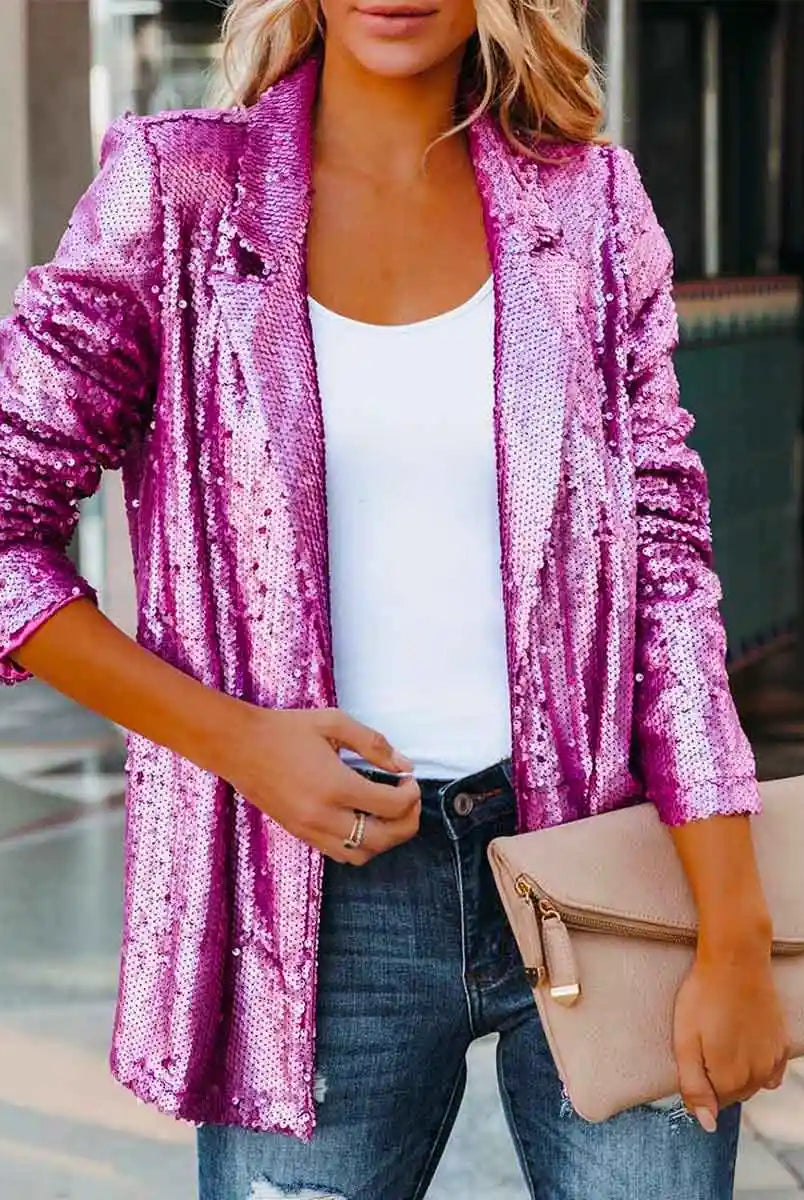 Sequin Blazers Ladies