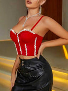 red corset