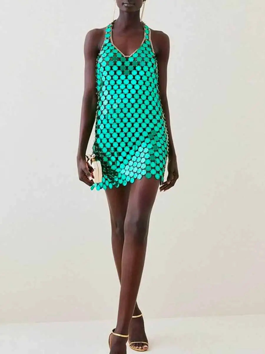 Ice Green Disco Outfit