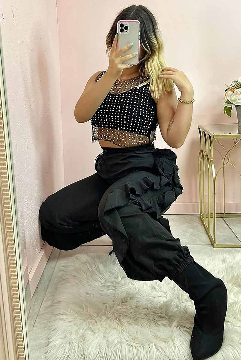 women's rhinestone shirts