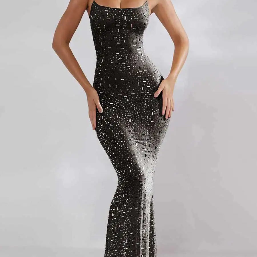 Sequin Mermaid Maxi Dress