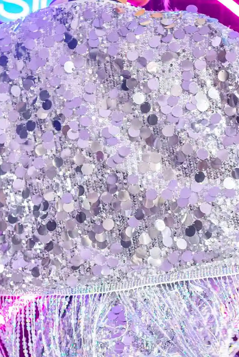 fringe sparkly jacket