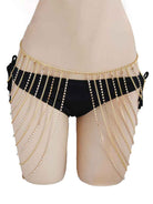 Metal chain skirt
