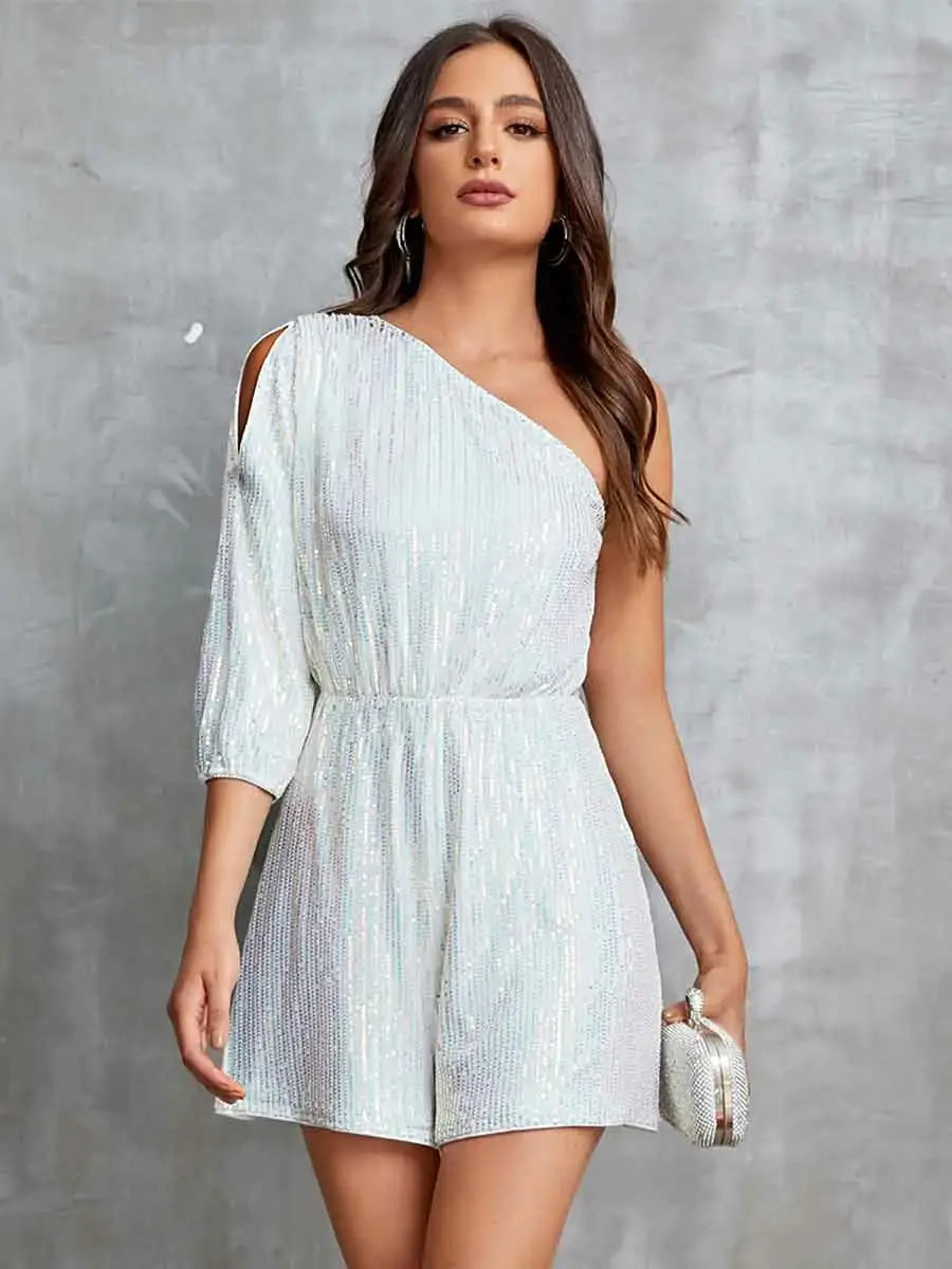 Short Sparkly Jumpsuit