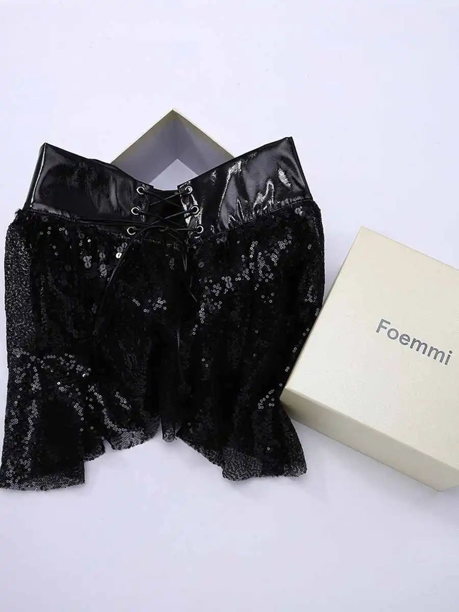 Foemmi Black Mini Skirt