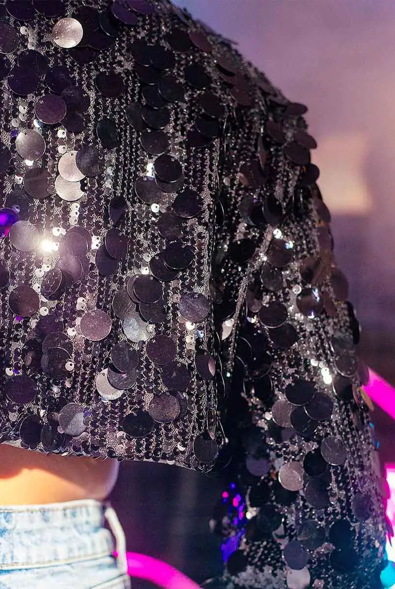 sparkly bolero jacket