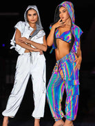 two piece reflective set