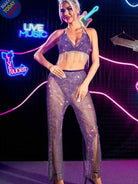 Fishnet Trouser & Bra Set
