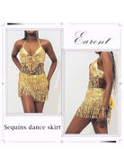 gold sequin tassel set set buyer show