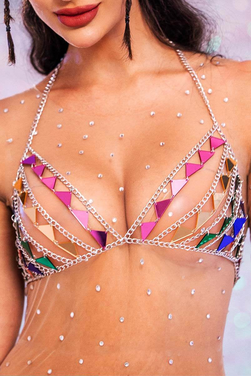 sparkly bra