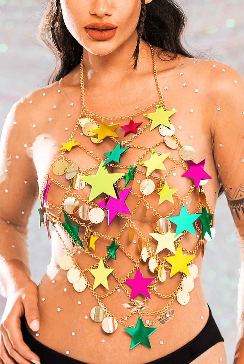 star sequin top