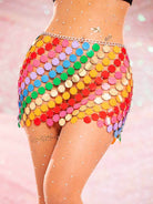 Sparkly Sequin Mini Skirt