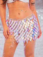 womens sequin skirt