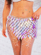 Diamond & Pearl Sequin Skirt