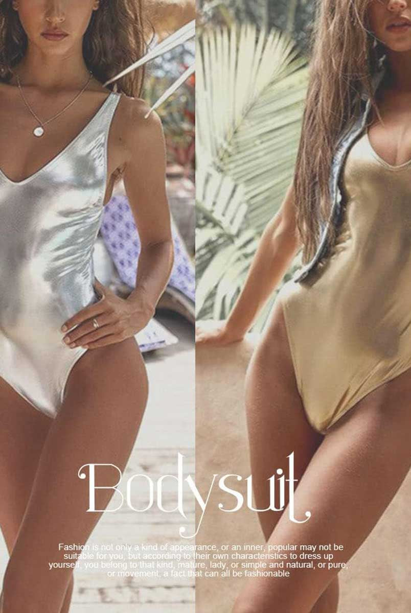 Radiant Silver Leotard
