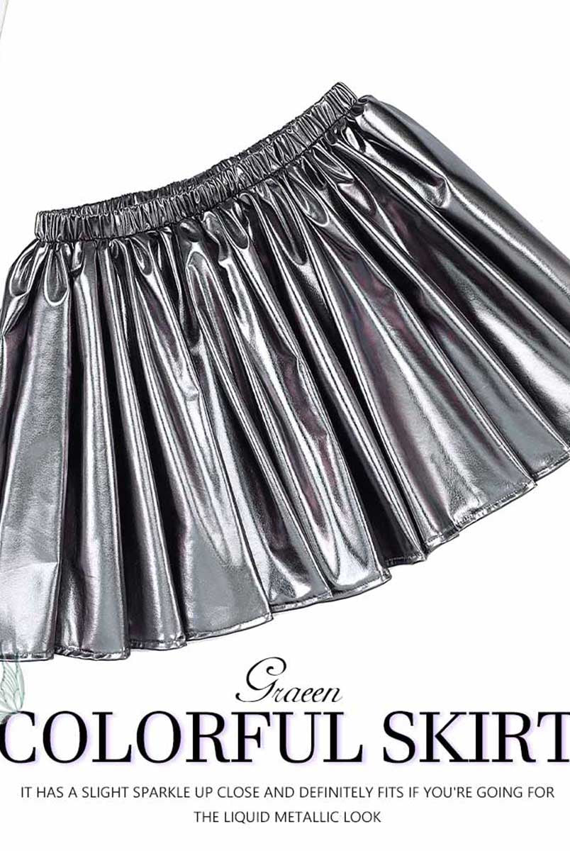 Silver-Gray Skirt