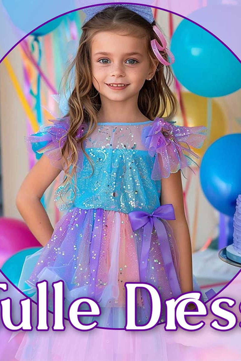 Child’s Shimmering LED Sequin Dress
