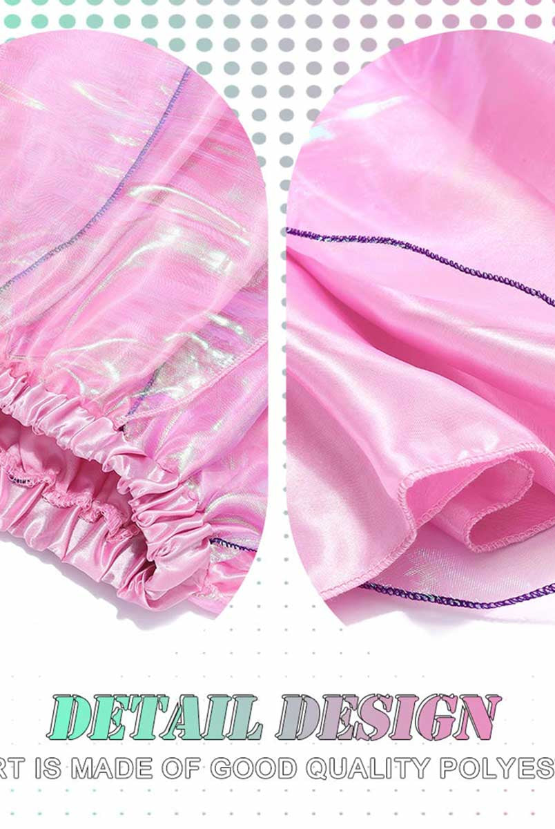 Pink Lustrous Tulle Skirt