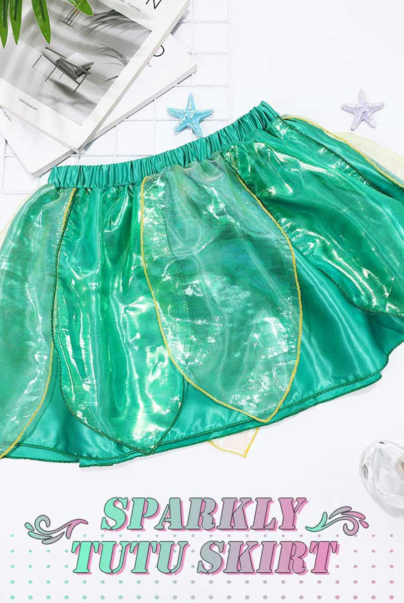 Emerald Reflective Fairy Skirt