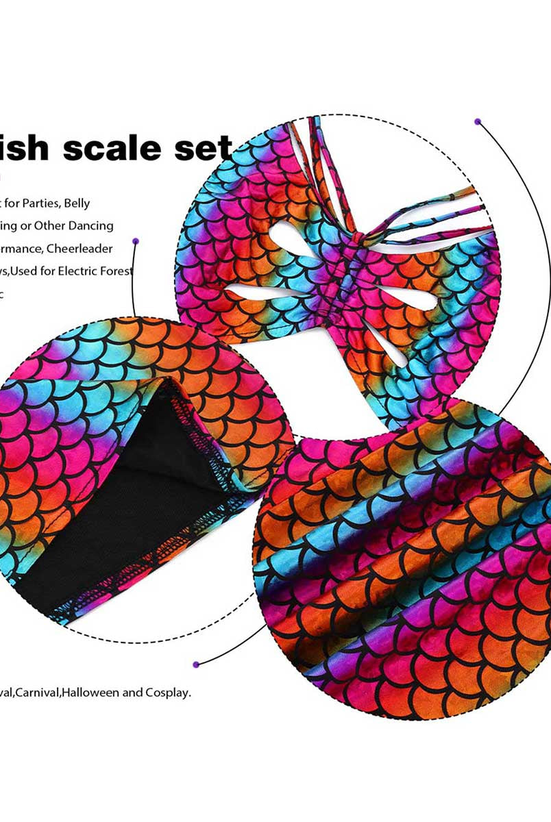 Shiny Mermaid Scales Co-Ord Set