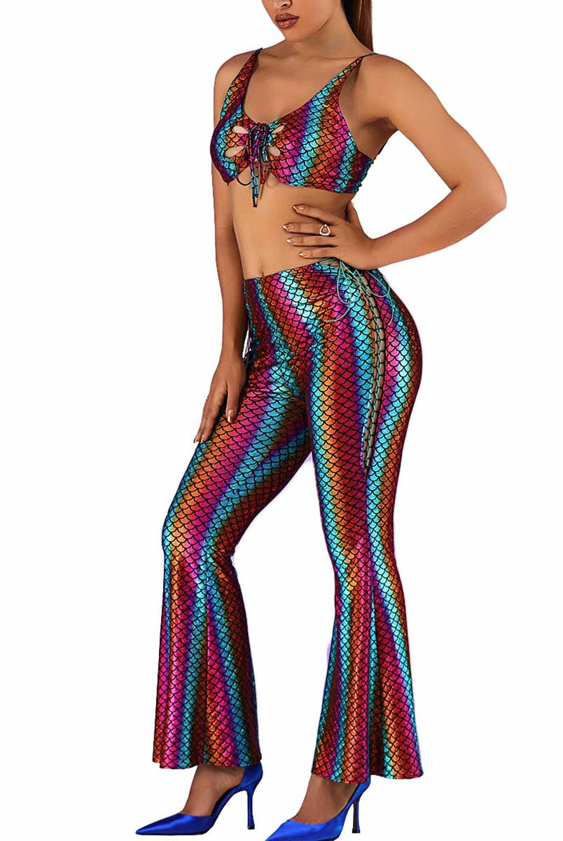 Color-Changing Reflective Party Outfit