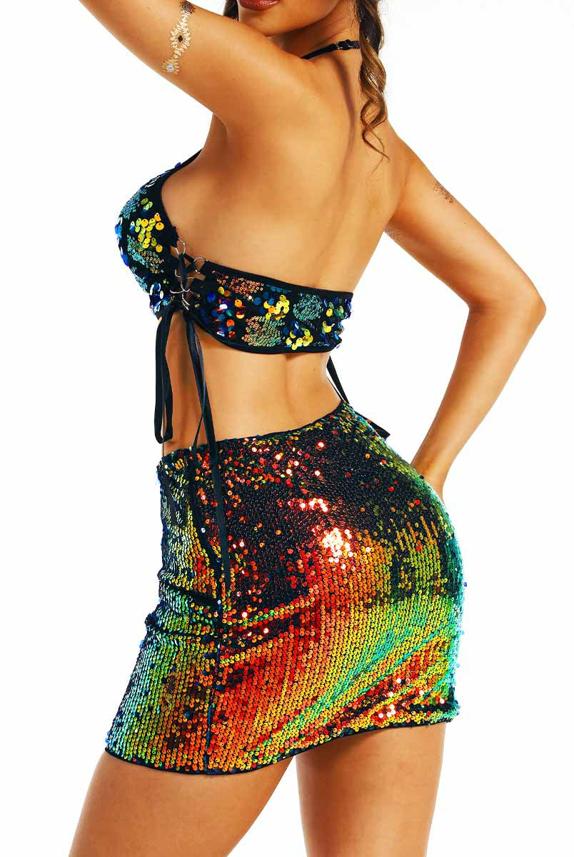 Luminous Sequin Co-Ordination