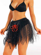Black Netting Skirt