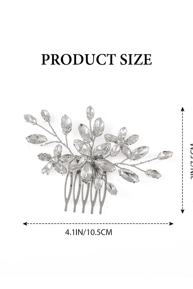 Radiant Rhinestone Wedding Hair Comb