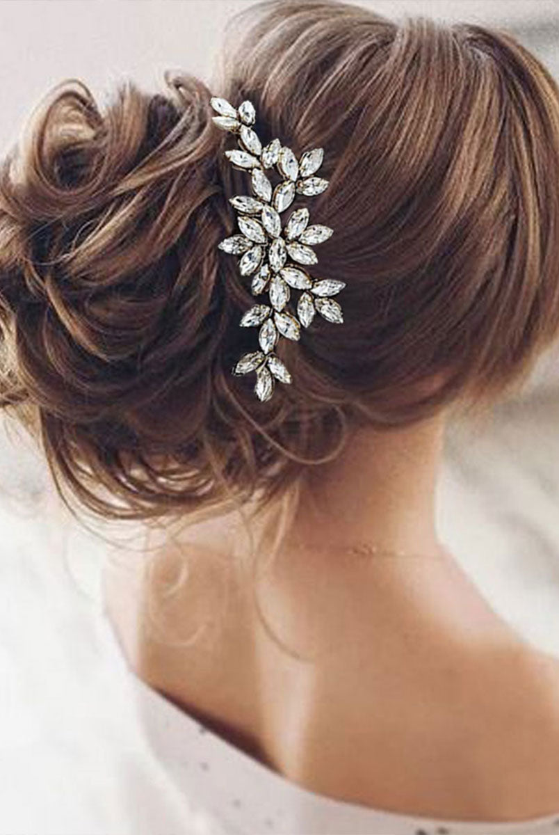 Glittering Crystal Wedding Hairpin