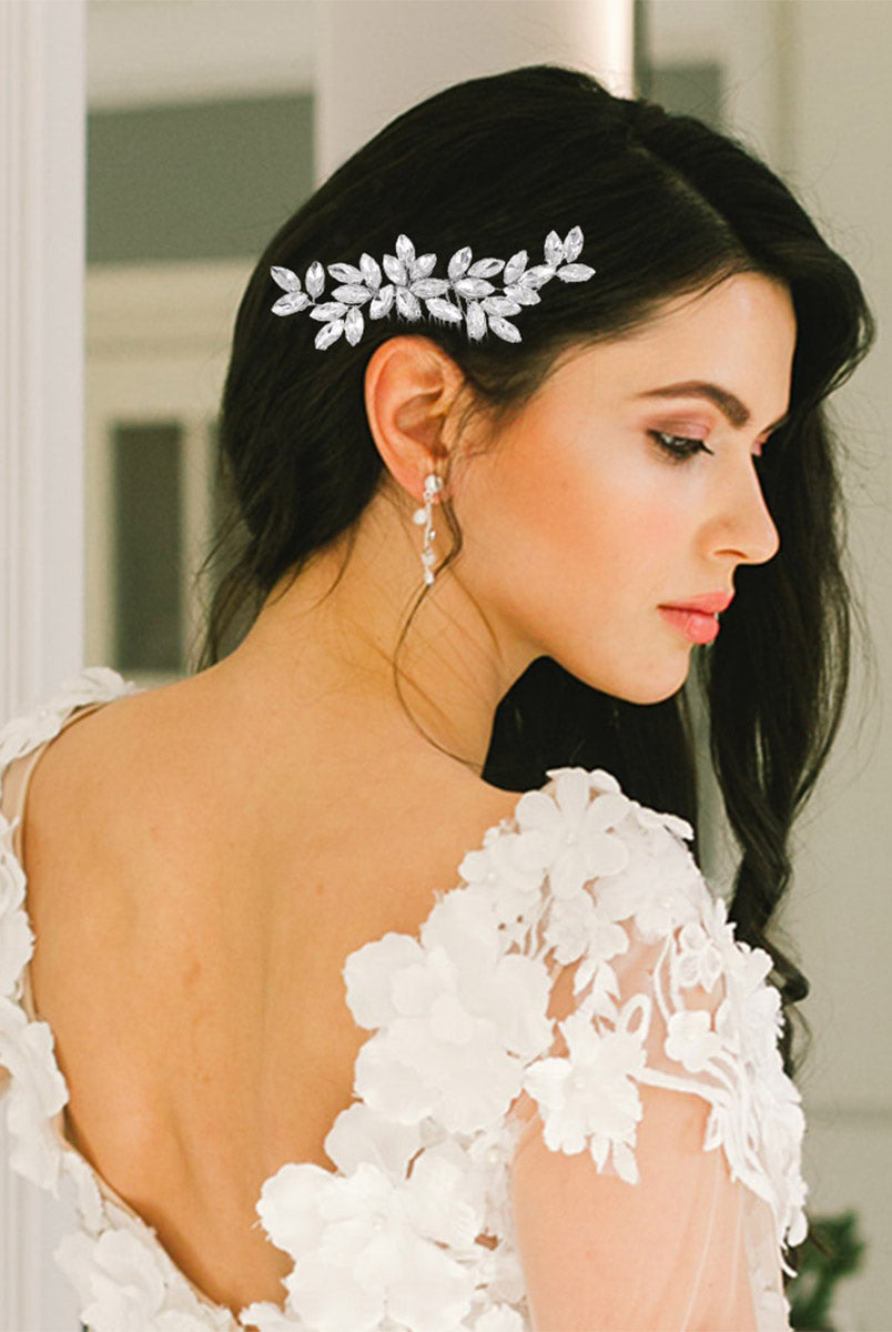 Twinkling Gemstone Wedding Hairpiece