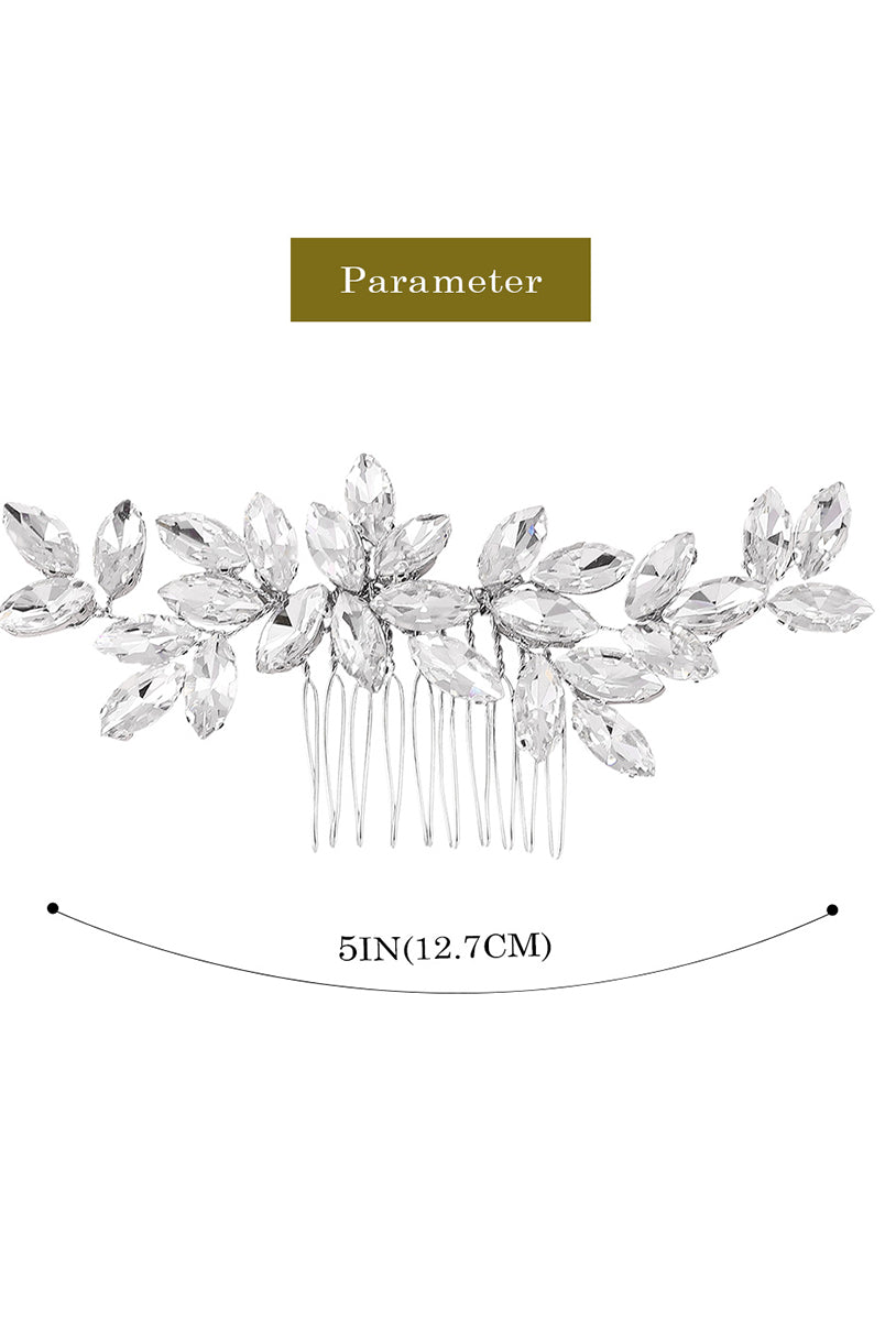 Elegant Rhinestone Bridal Hair Adornment