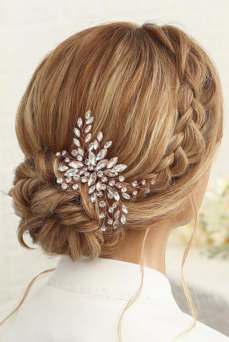 Glamorous Crystal Bridal Headpiece