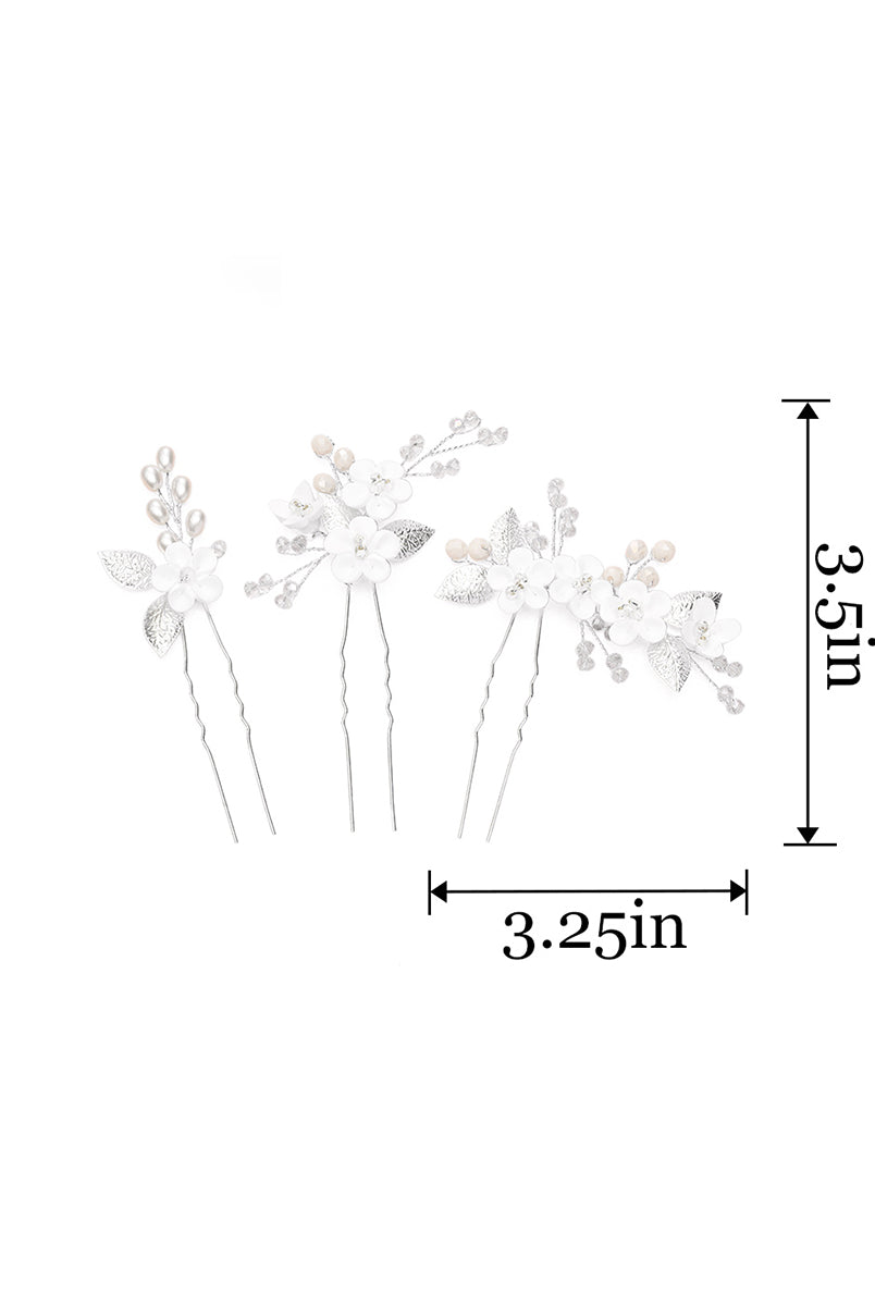 Gold, Silver, Rose Gold Hair Ornament Set