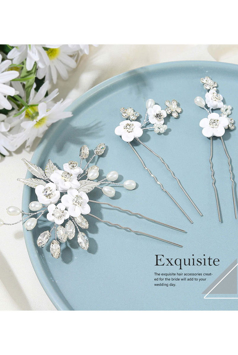 Wedding Pearl Hair Ornament Collection