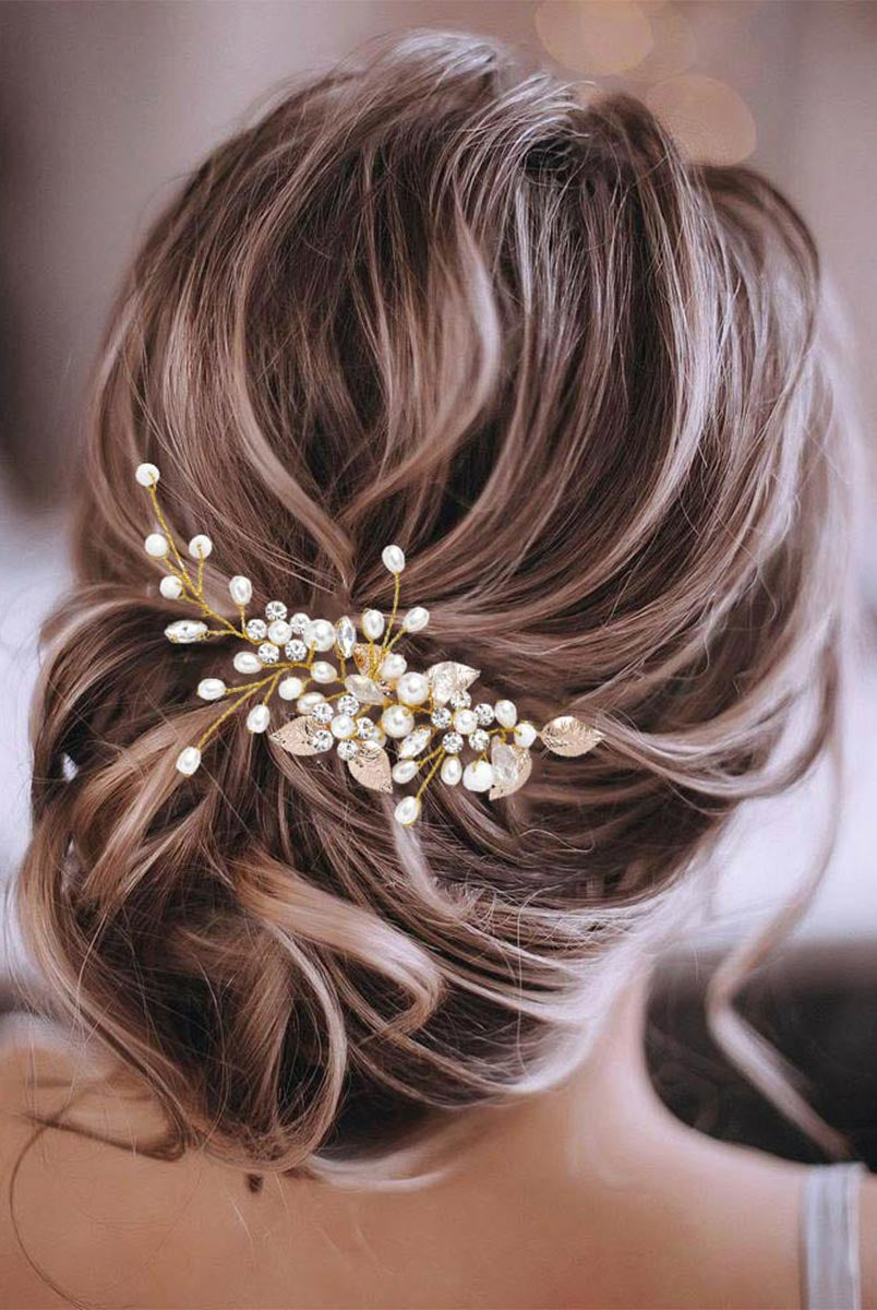 Bridal Vine Pearl Hairpiece