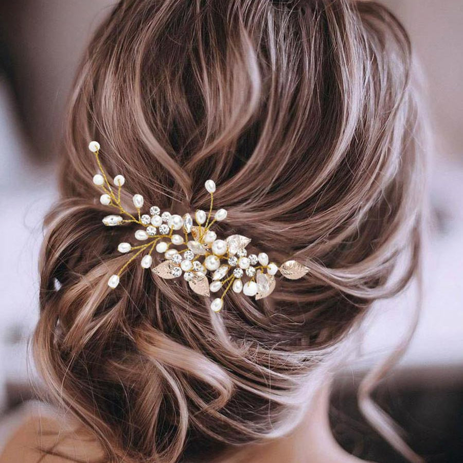 Bridal Vine Pearl Hairpiece