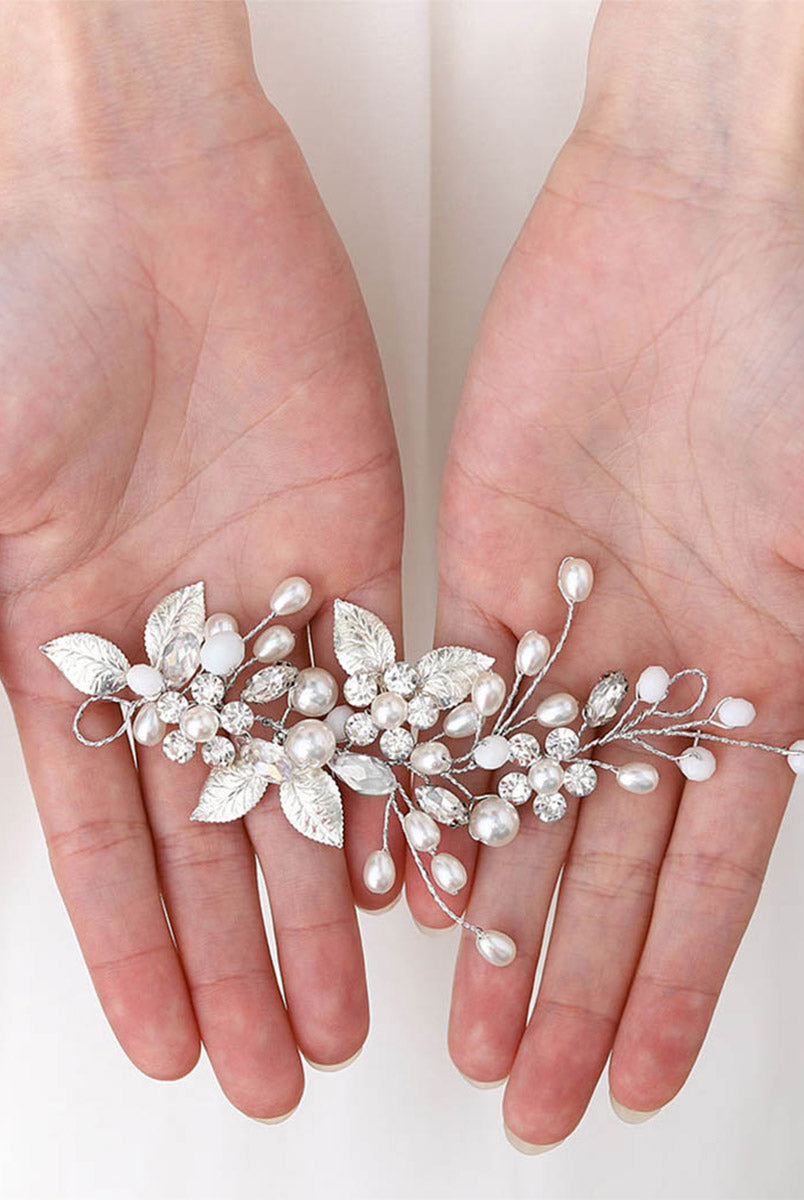 Vine-Inspired Bridal Hair Decoration