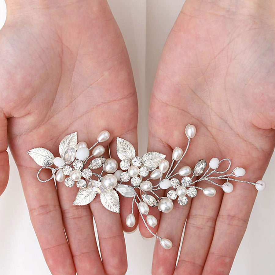 Vine-Inspired Bridal Hair Decoration