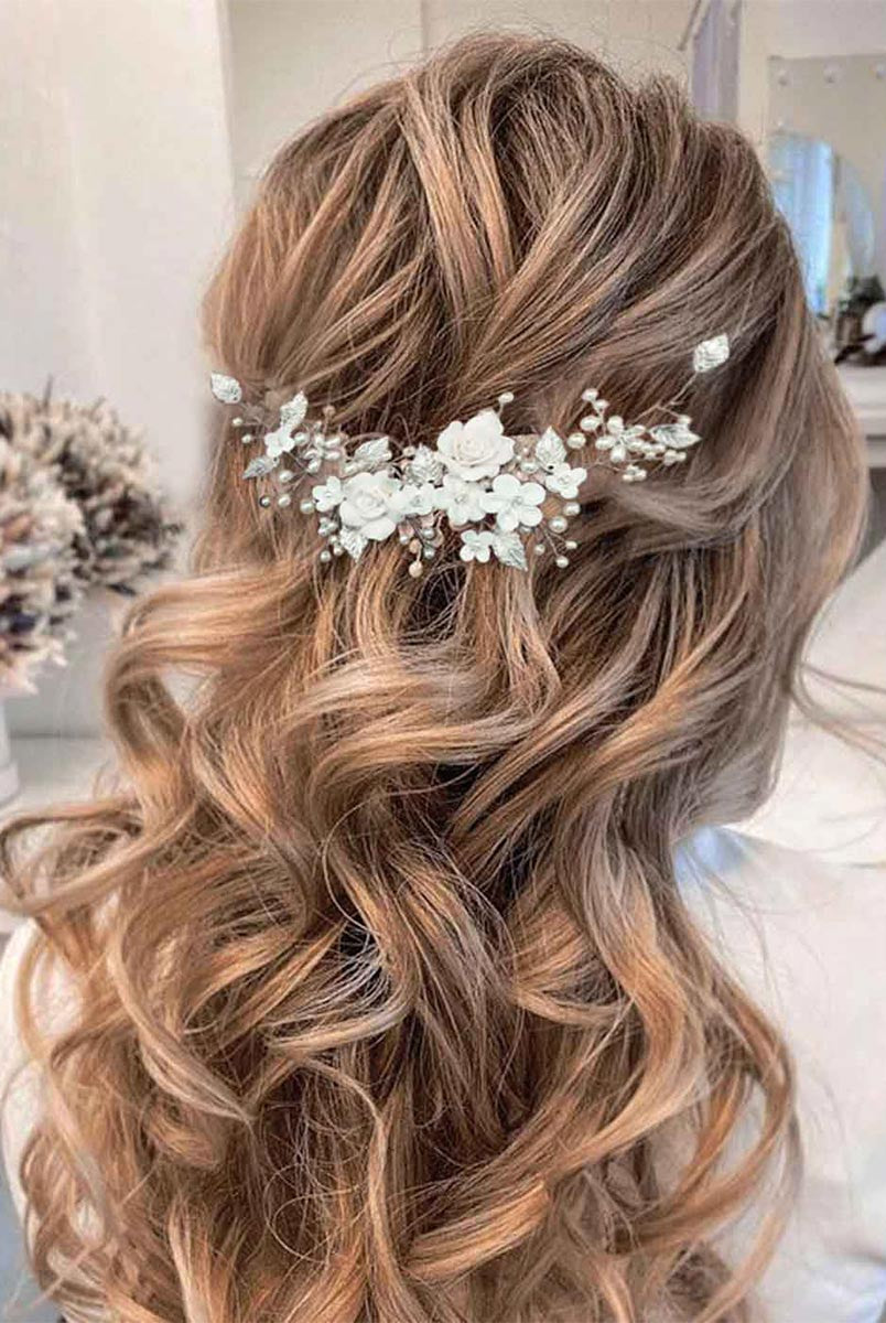 Wedding Flower Vine Hair Accessory